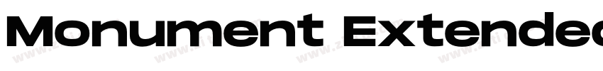 Monument Extended Bo字体转换
